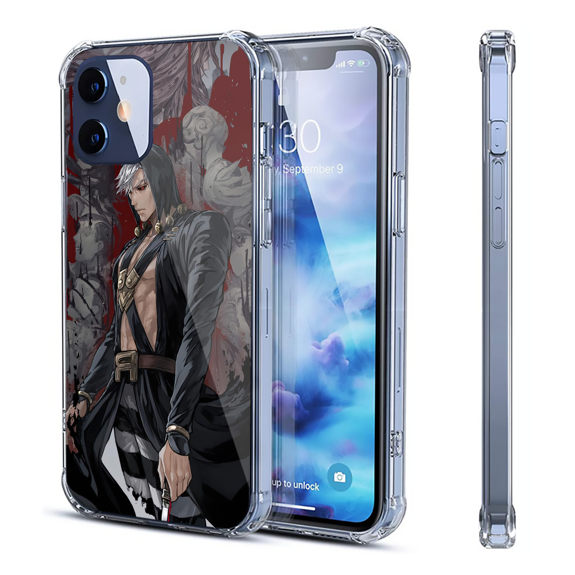 （画像用） ジョジョの奇妙な冒険 JoJo's Bizarre Adventure 【iPhone 12シリーズ対応】透明スマホケース（クリアソフトケース）